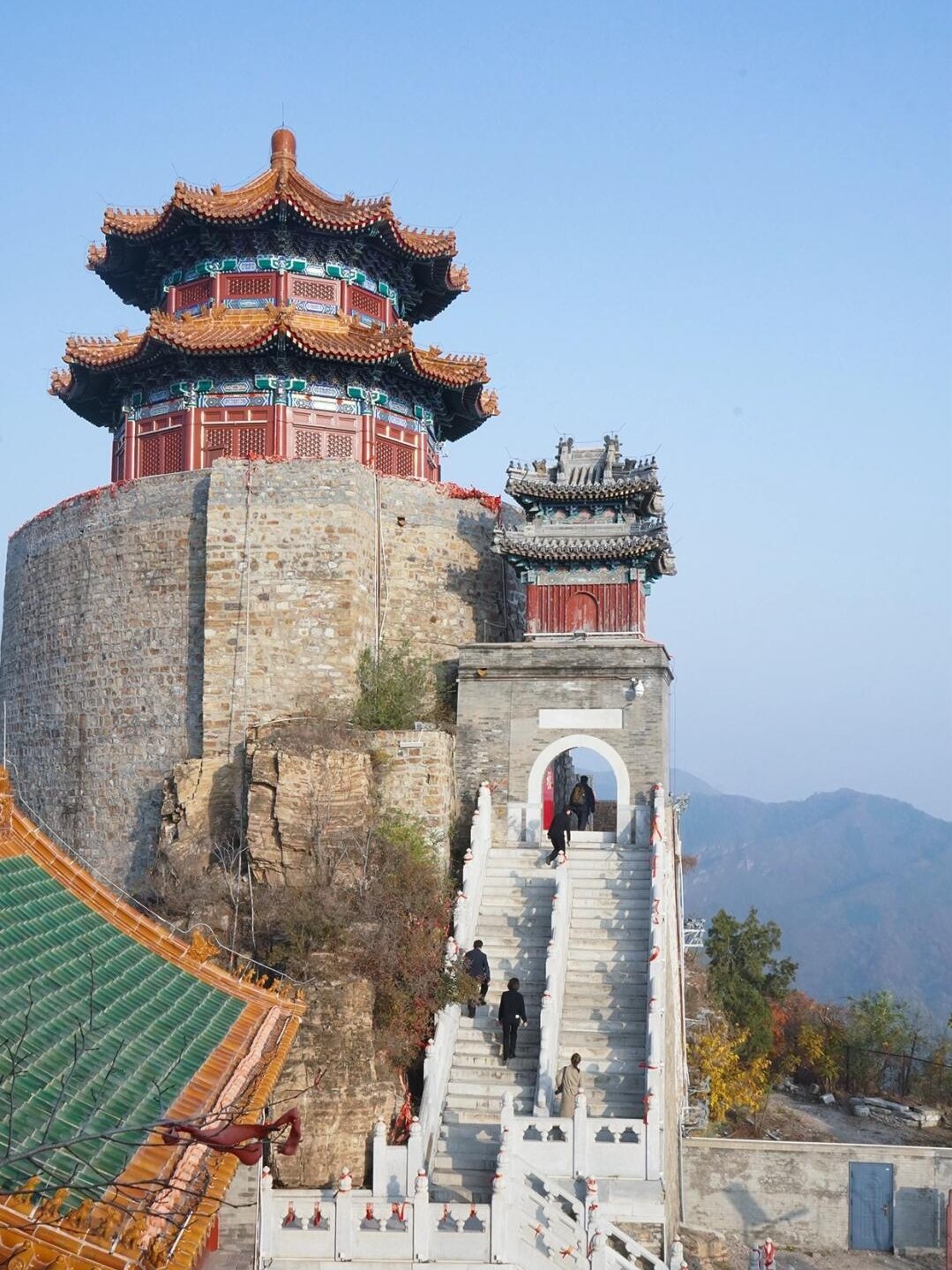 丫髻山风景区门票图片