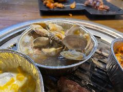 蛤蜊鲜汤-·缸桶屋·韩式牛肋条自助烤肉(西湖D11店)