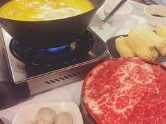 -鲜入围煮花胶鸡海鲜火锅
