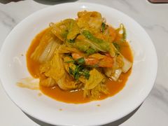大虾烧白菜-船歌·鱼水饺青岛菜(恒隆广场店)