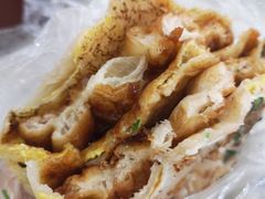 -正宗杂粮煎饼香软鸡蛋饼