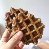 隔夜都不会硬的华夫饼，搅拌面糊就可以做成功啦