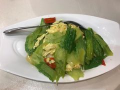 凉瓜炒鸡蛋-玉华台饭庄·淮扬菜·烤鸭(望京店)