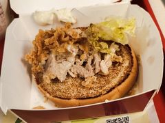 香辣鸡腿堡-肯德基(西单商场店)