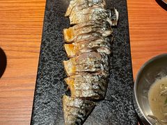 烤青花鱼-春熙台韩国料理·章鱼肥牛(西丽店)