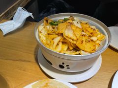 干锅千叶豆腐-吕氏疙瘩汤·海鲜新鲁菜(凯德mall新都心店)