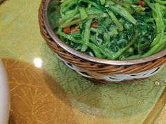 椒丝腐乳炒通菜-汇景花园酒家(基立下道店)