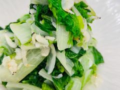 有机小白菜蒸虾皮-喜鼎海胆水饺(平安金融中心店)
