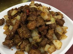 孜然羊肉-绿岛酒楼(小海地店)