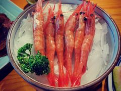 牡丹虾刺身-三石铁板烧(紫竹桥店)