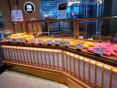 面包甜点陈列柜-木子木水日式烫面包(世界城光谷店)