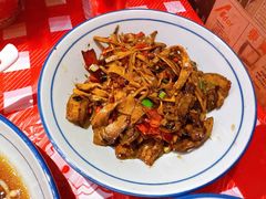 香辣嫩笋五花肉-荆九爷爆炒桥头三嫩(浙大店)