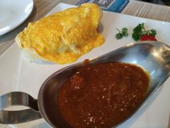 咖喱牛肉蛋包饭-必胜客(绿地新都会店)