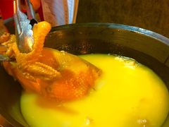 -鲜入围煮花胶鸡海鲜火锅
