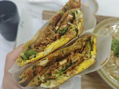 菜煎饼-舞素卷菜煎饼.糁汤(万达金街店)