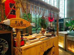 自助取餐区-松山湖凯悦酒店·Café自助餐厅·周末火舞秀表演