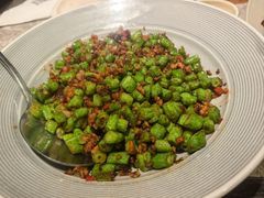 榄菜肉沫炒四季豆-留半山·香港食堂(啦啦宝都店)