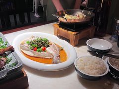 鲜花椒鲈鱼-绿茶餐厅(深圳龙华天虹购物中心店)