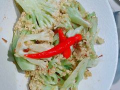 xo酱爆有机花菜-渔语鱼酸菜鱼新川菜(来福士店)
