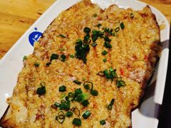 蒜蓉肉沫茄子-路边摊小炉子烧烤