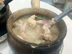 -长城砂煲田鸡粥