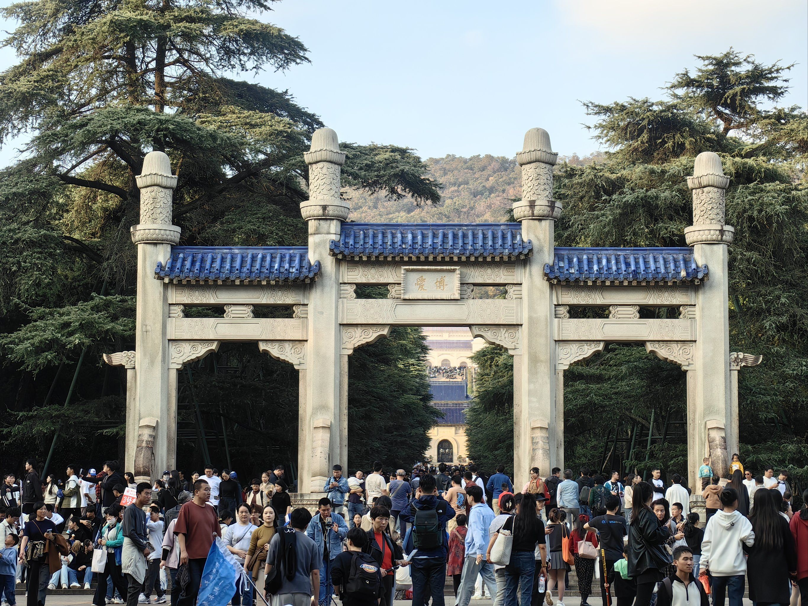 中山陵景区游玩