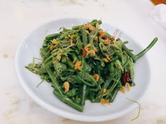 香酥虾皮丝瓜尖-小吊梨汤·北京菜(香山店)