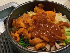 辣五花肉拌饭-韩时烤肉(枫蓝店)