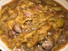 茄子炖蚬子-日丰园海肠水饺·老字号大连海鲜(和平广场店)