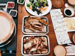 西蓝花炒山药-诺敏塔拉奶茶-布里亚特包子-手把肉(锦都会店)