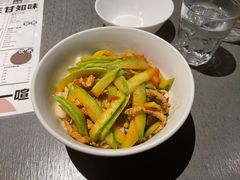 西葫芦炒肉拌-日上三甘(三里屯店)