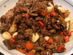 铁板牛肉-昱龙大盆牛蛙馆(三兴街总店)