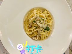 奶油蘑菇意面-缦云里花园餐厅
