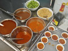 蘸料自取区域-菜忠潮州牛肉店(岗厦店)