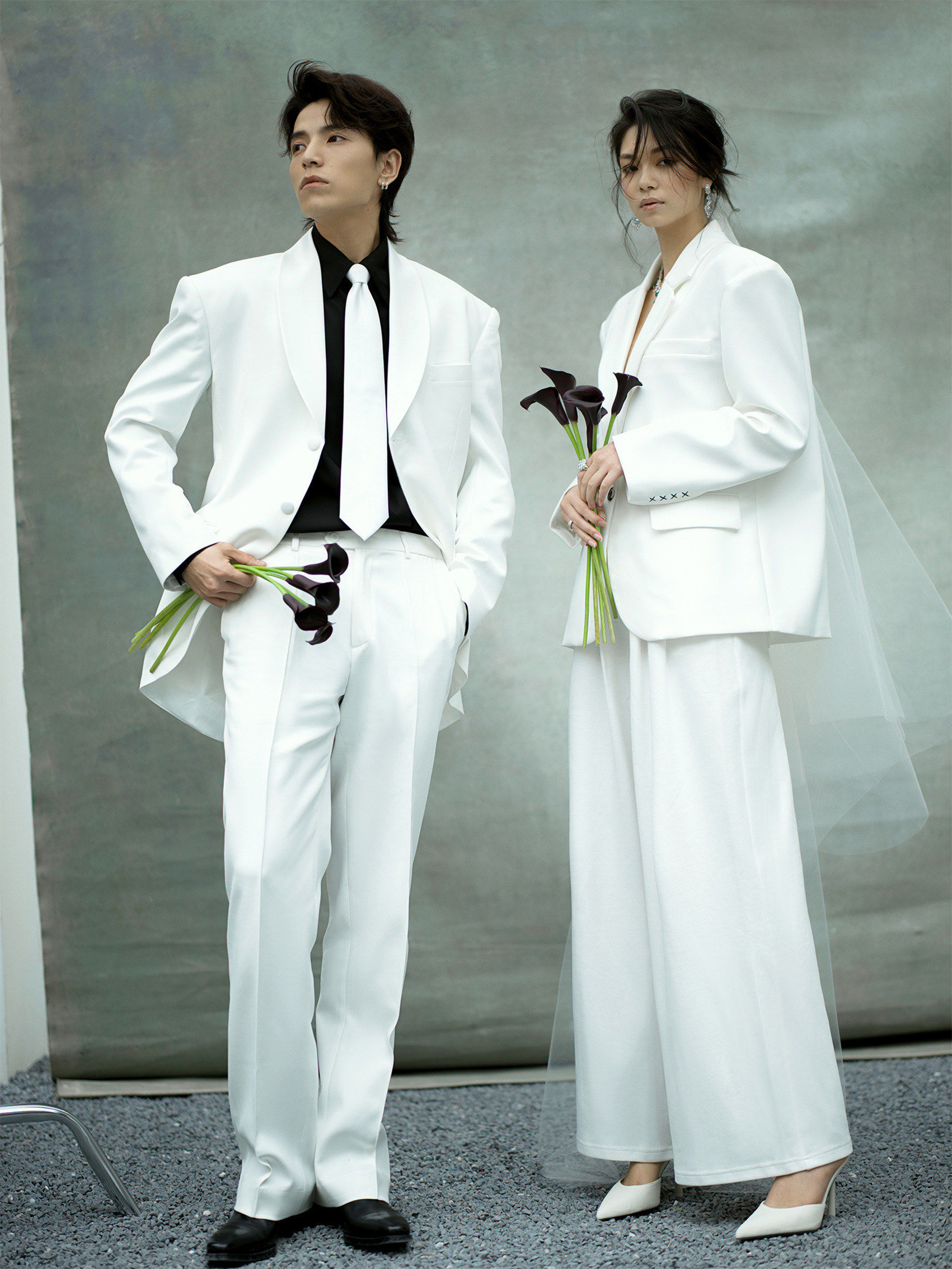 i人必拍西装婚纱照!是我想要的高级杂志风