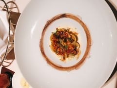 意式大虾番茄饺子，布拉达芝士酱和罗勒水-北京金融街丽思卡尔顿酒店·意味轩 Cepe