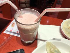 草莓酸奶-喜家德虾仁水饺(长泰广场店)