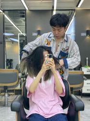 -藤野造型烫发染发