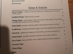 菜单-The Meat & Wine Co Southbank(南岸店)