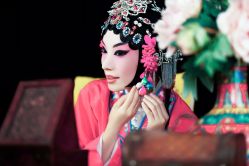 -后宫·古装汉服京剧儿童亲子全家福摄影