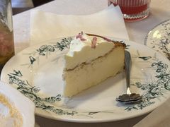 香草巴斯克芝士蛋糕-老井俄式餐厅