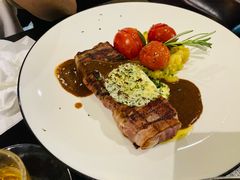美式培根裹极佳板腱牛排配黄油-Let'sBURGERplus·非常创意汉堡(三里屯店)