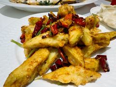 霸王脆皮茄子-必点海鲜·海肠捞饭·鲅鱼水饺(滨江道店)