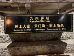 -天门沟九州驿站树上汤泉