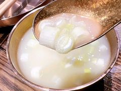 奶汤蒲菜虾滑-湖畔鲁菜·二十年老字号餐厅(大明湖店)
