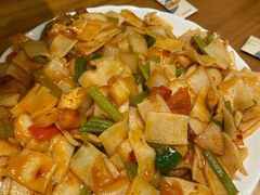 炒面片-巴依老爷新疆美食(常营店)