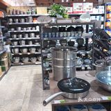 下班直奔超市，抛弃传统的铁锅，相中一口麦饭石的锅