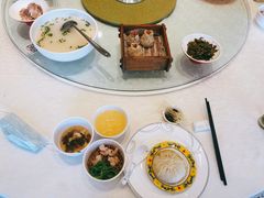 虾仁干拌面-绿园春早茶