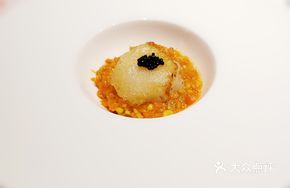 Secret-Recipe Crab Roe with Australian Squid