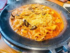八爪鱼微辣-红辣椒八爪鱼特色韩国料理